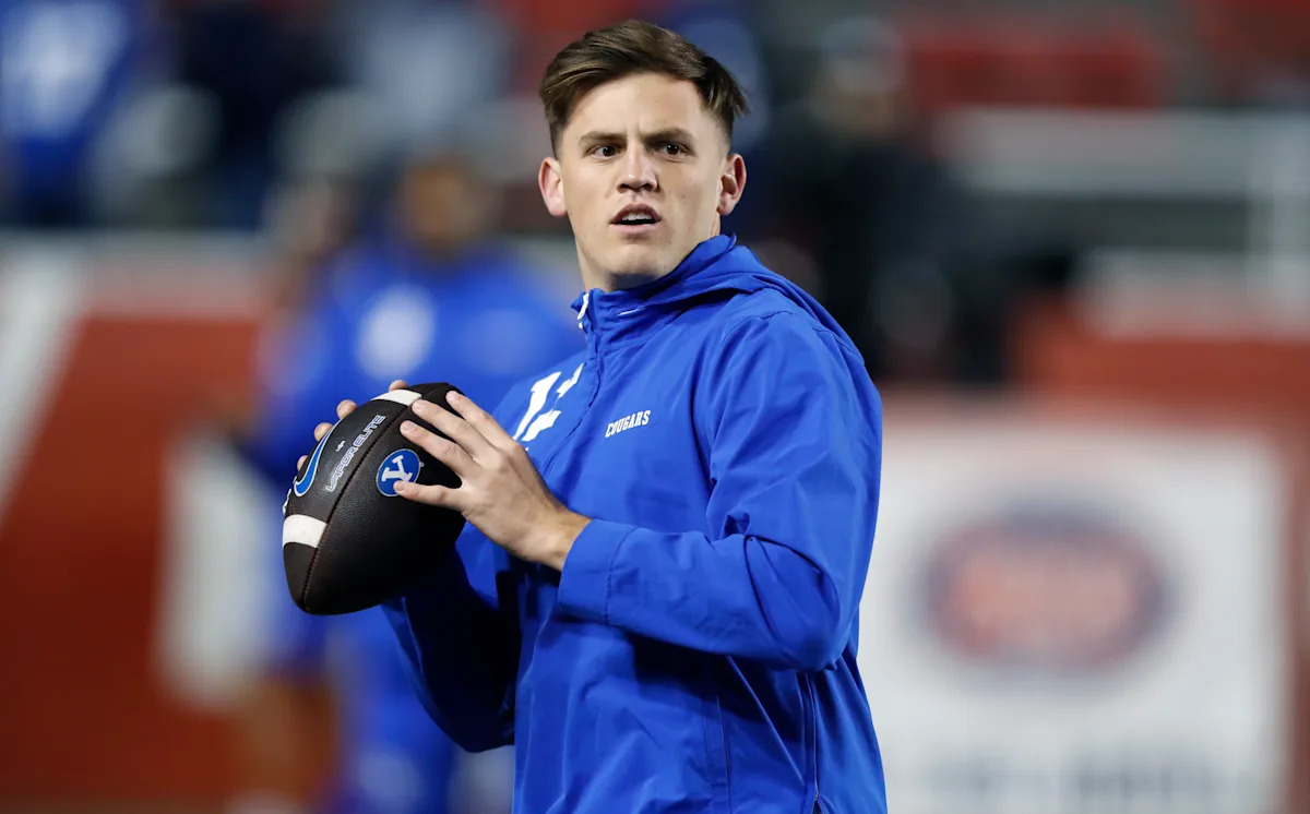 BYU QB Jake Retzlaff reportedly transferring in wake of honor code suspension stemming from sexual assault allegation