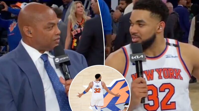 Charles Barkley puts Karl-Anthony Towns on the spot with ‘dumb fouls’ question
