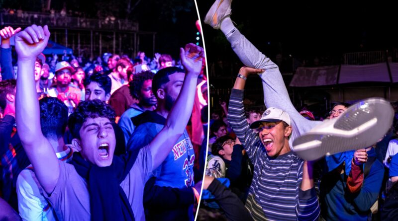 Knicks fans back to celebrating outside Madison Square Garden after Game 5 win against Pacers: ‘I feel reborn’