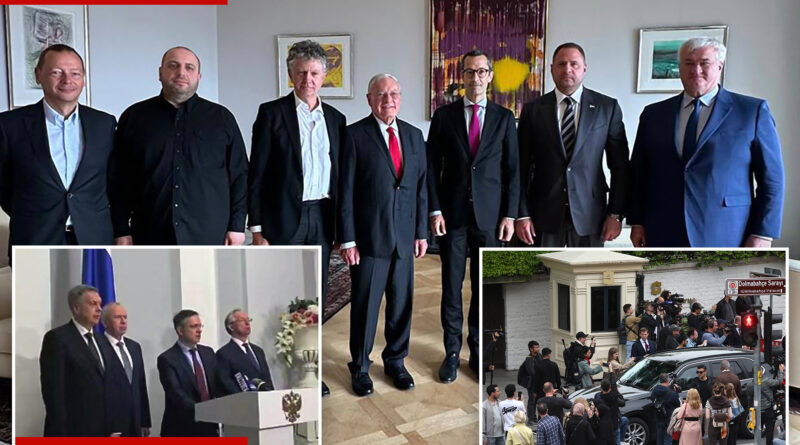 Russians and Ukrainians in Turkey for what would be first talks in 3 years