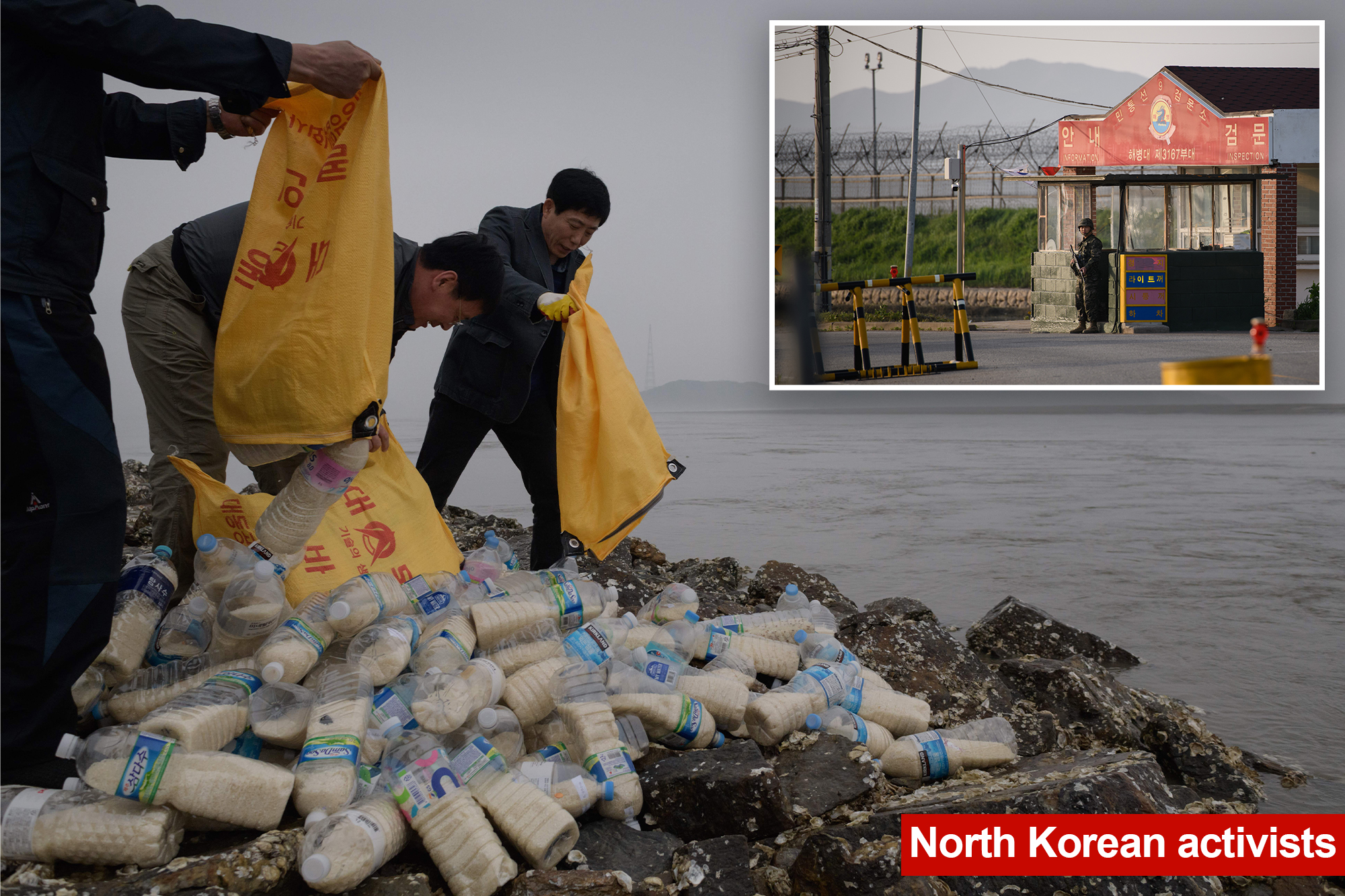 6 Americans detained for trying to send rice and Bibles to North Korea by sea: police