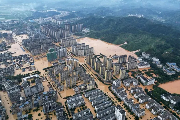 8-year-old survives 7 hours in sewer after being swept away in China floods