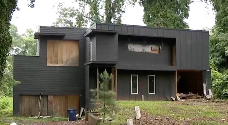 Atlanta homeowner says he spent $200K on building a house for resale — and then the city knocked a hole in it