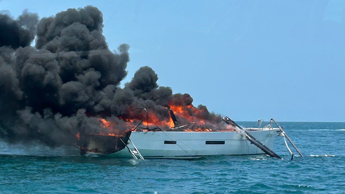 Boat catches fire near Cape Canaveral, passengers saved