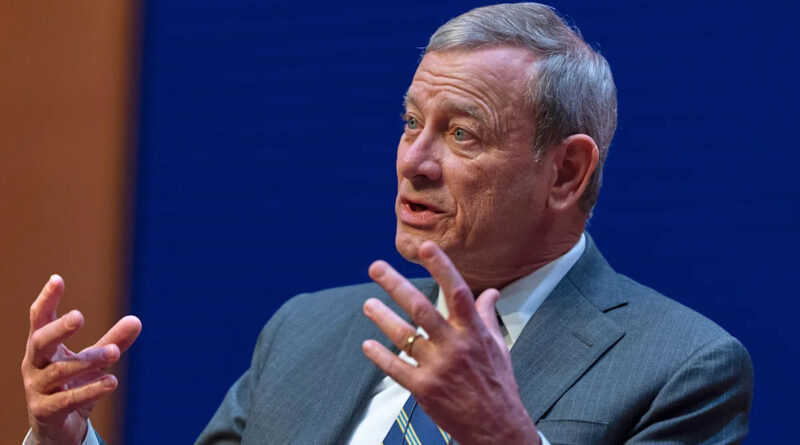 Chief Justice Roberts warns against heated political words about judges