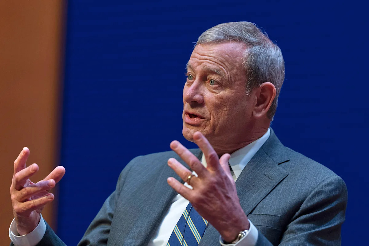 Chief Justice Roberts warns against heated political words about judges