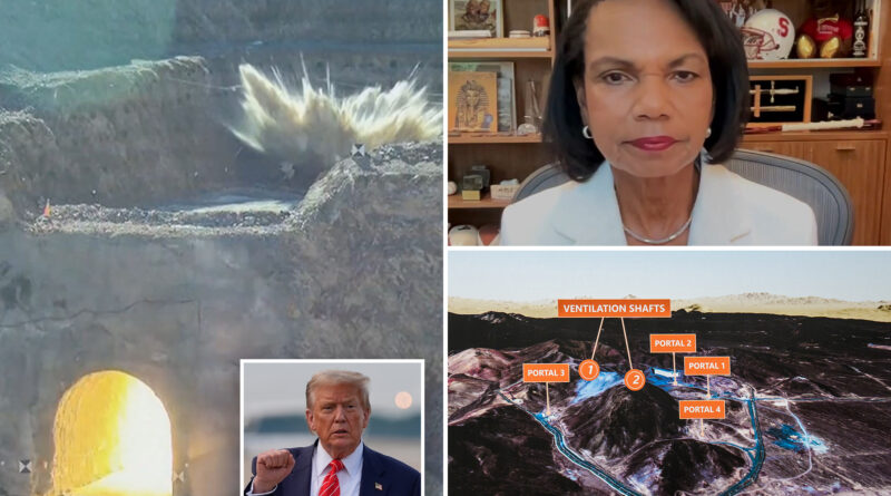 Ex-Secretary of State Condoleezza Rice calls US strikes on Iran a ‘shot in the arm’ for American credibility