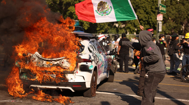Exclusive | Career criminal who hurled Molotov cocktail at LA hotel where 27 DHS agents were staying during anti-ICE riots arrested: ‘Coward’
