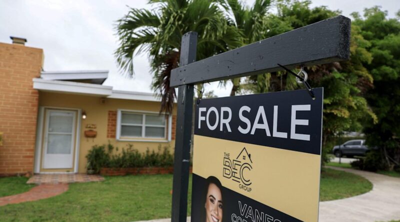 Falling home prices are raising the risk of a deeper correction as the housing market cracks under high mortgage rates