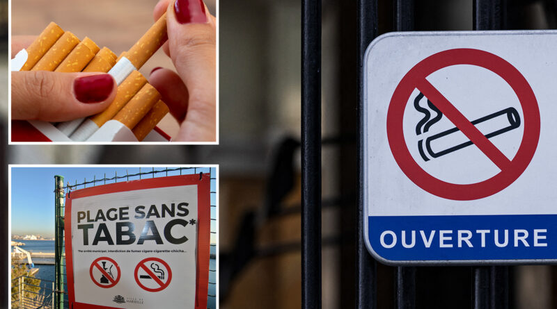 France to ban smoking in parks, beaches, and near schools in new public health decree