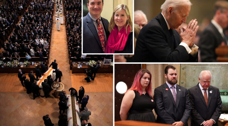 Funeral held for Minnesota House Speaker Melissa Hortman and husband after fatal home shooting