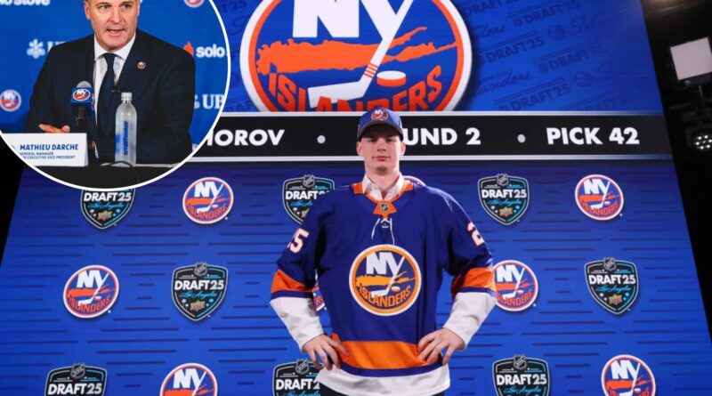 Islanders add more to cupboard at NHL draft  Day 2 — but Mathieu Darche’s hard work is just starting