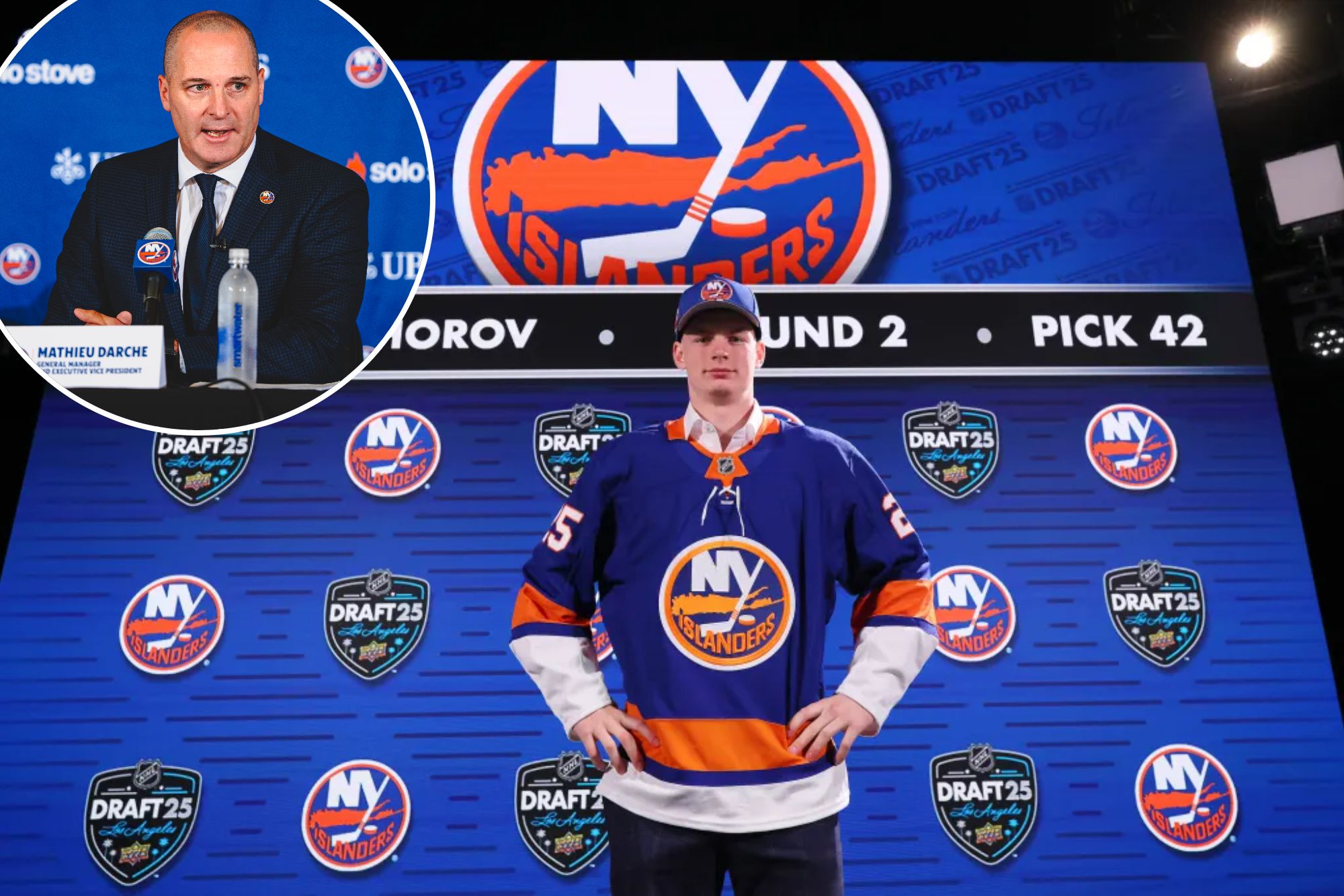 Islanders add more to cupboard at NHL draft  Day 2 — but Mathieu Darche’s hard work is just starting