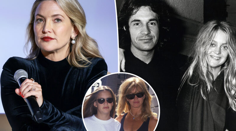 Kate Hudson reveals why she was told to ‘divorce’ parents Goldie Hawn and Bill Hudson as a teen