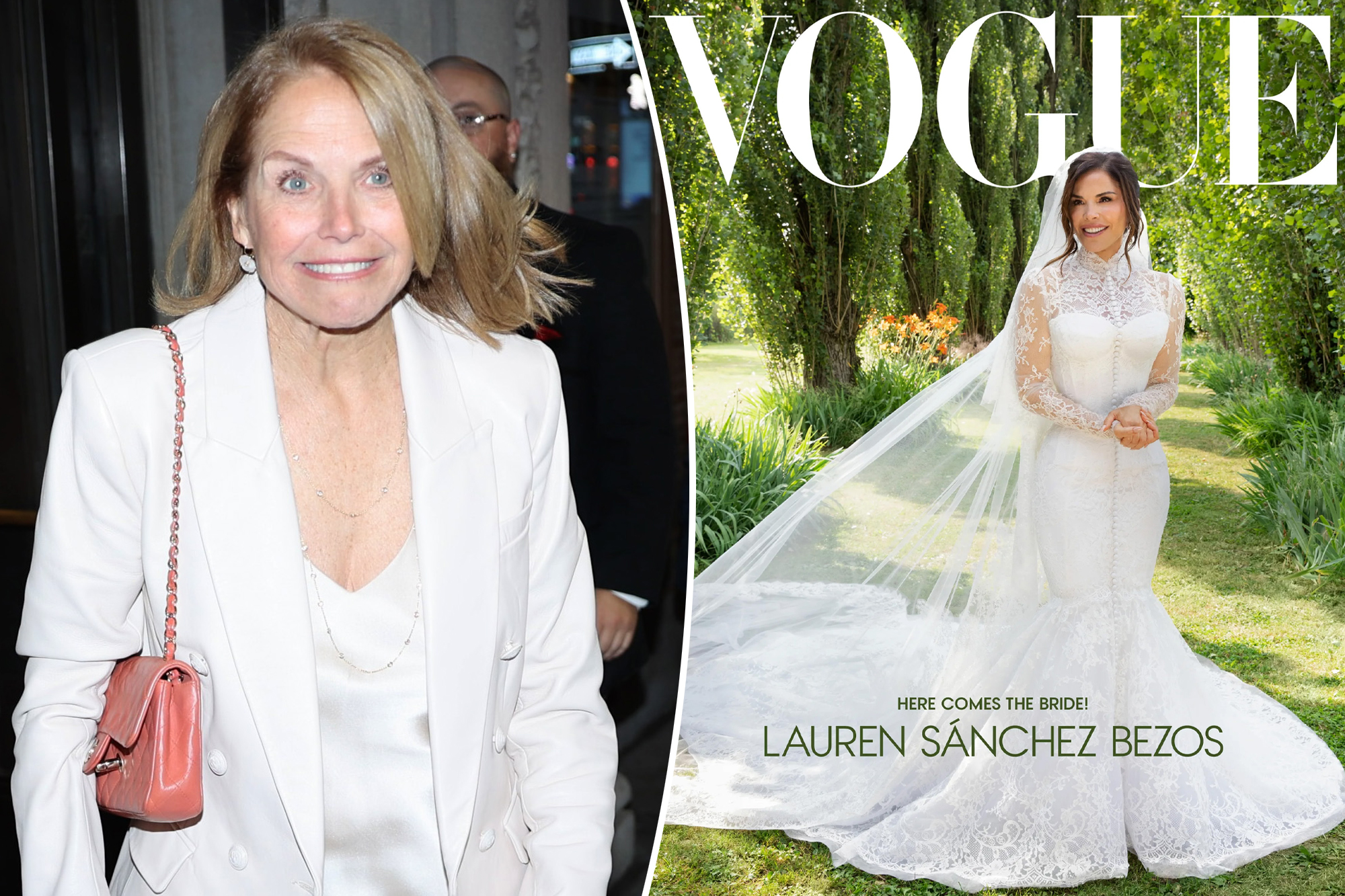 Katie Couric slams Lauren Sánchez’s ‘tacky’ Dolce & Gabbana dress after $50M wedding to Jeff Bezos