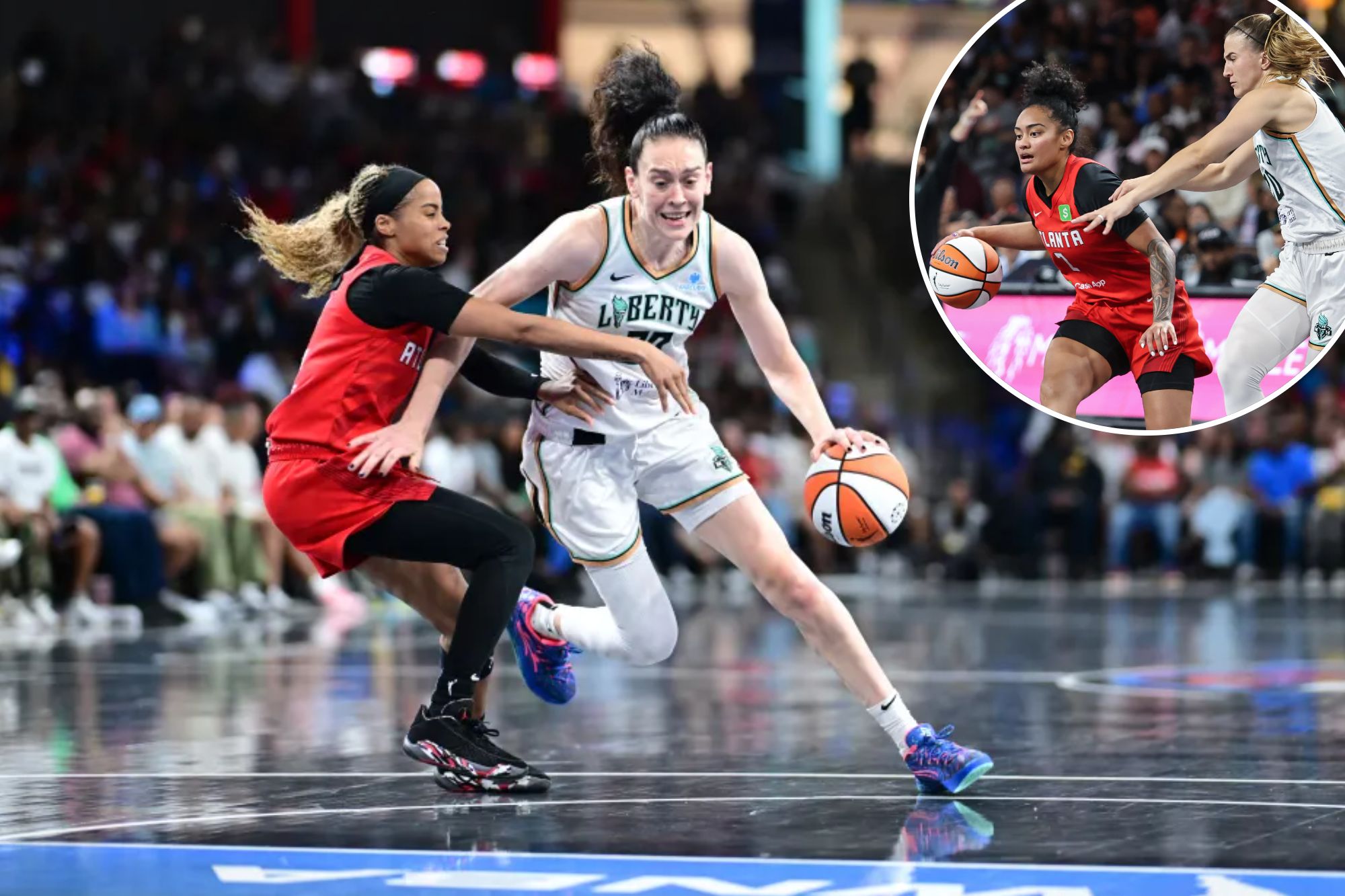 Liberty’s defensive woes exposed again by Dream in second straight loss