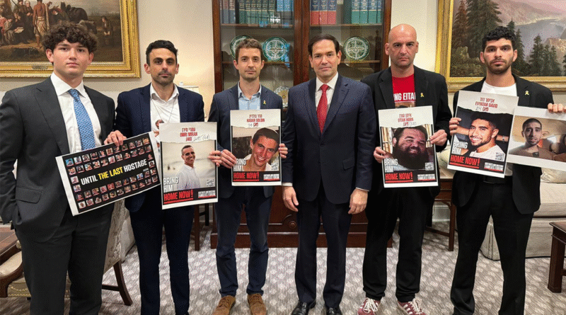 Marco Rubio holds first meeting with families of hostages held by Hamas