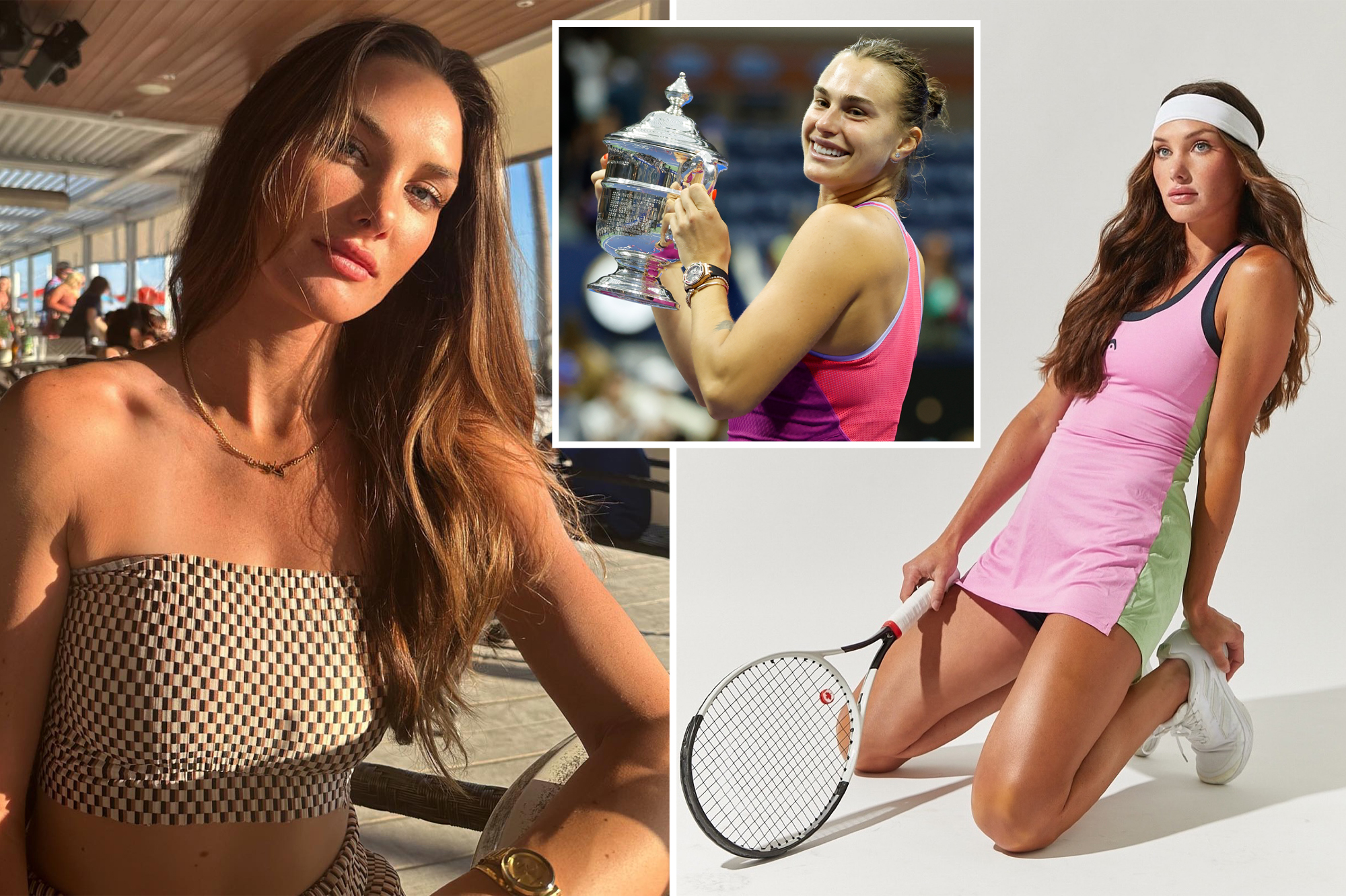 Meet the stunning model making her Wimbledon debut — against world No. 1 Aryna Sabalenka