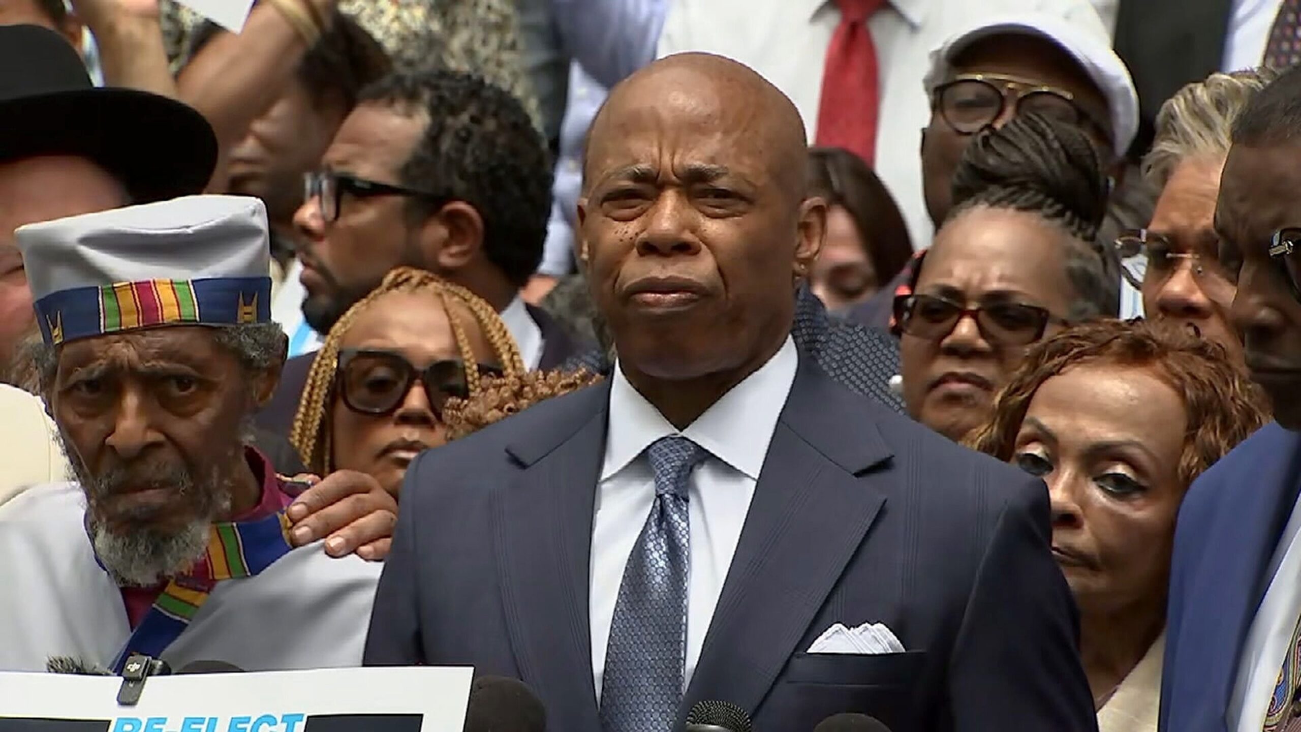 New York City Mayor Eric Adams launches reelection bid after tumultuous first term