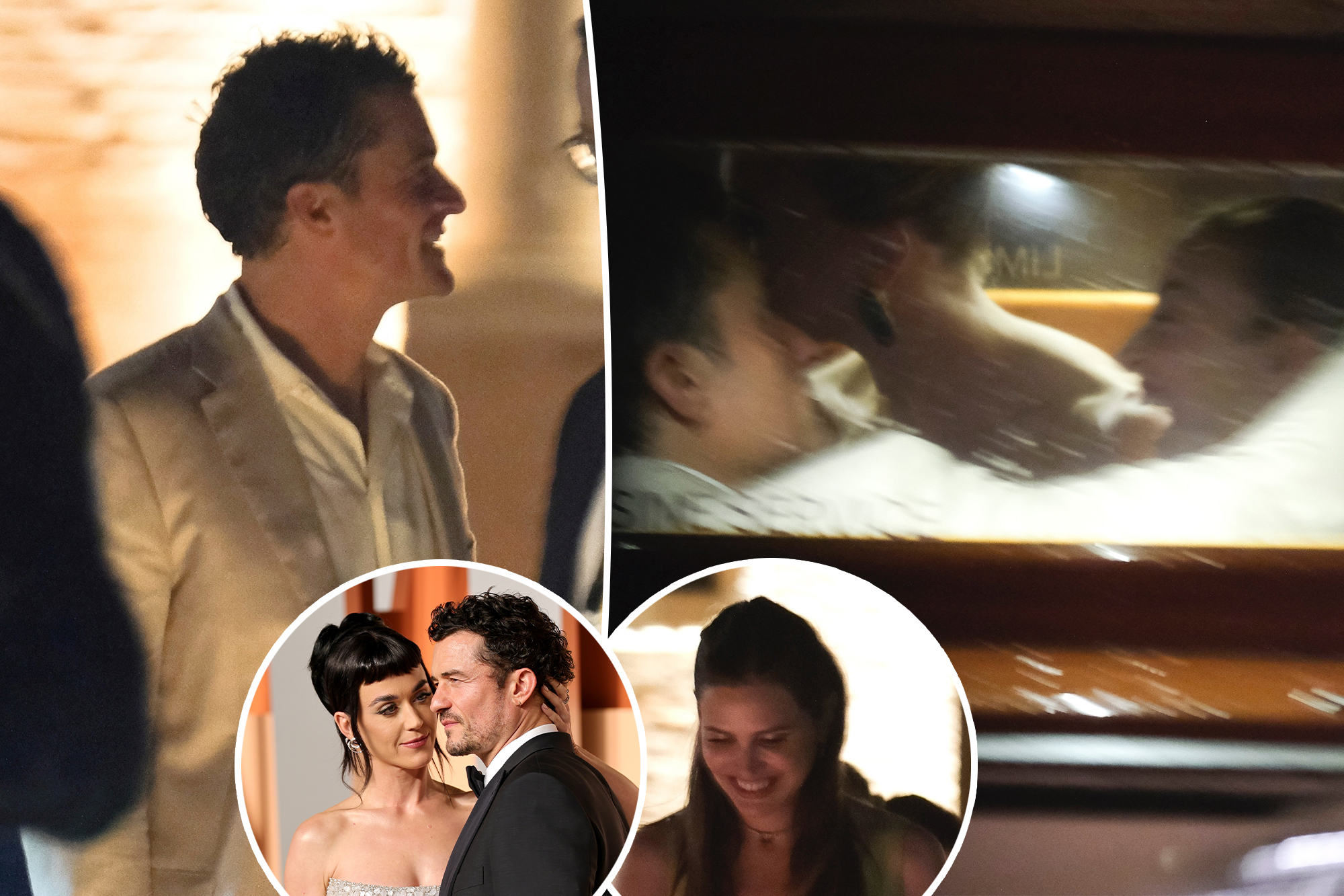 Newly single Orlando Bloom cozies up to mystery woman at Jeff Bezos, Lauren Sánchez’s pre-wedding party in Venice