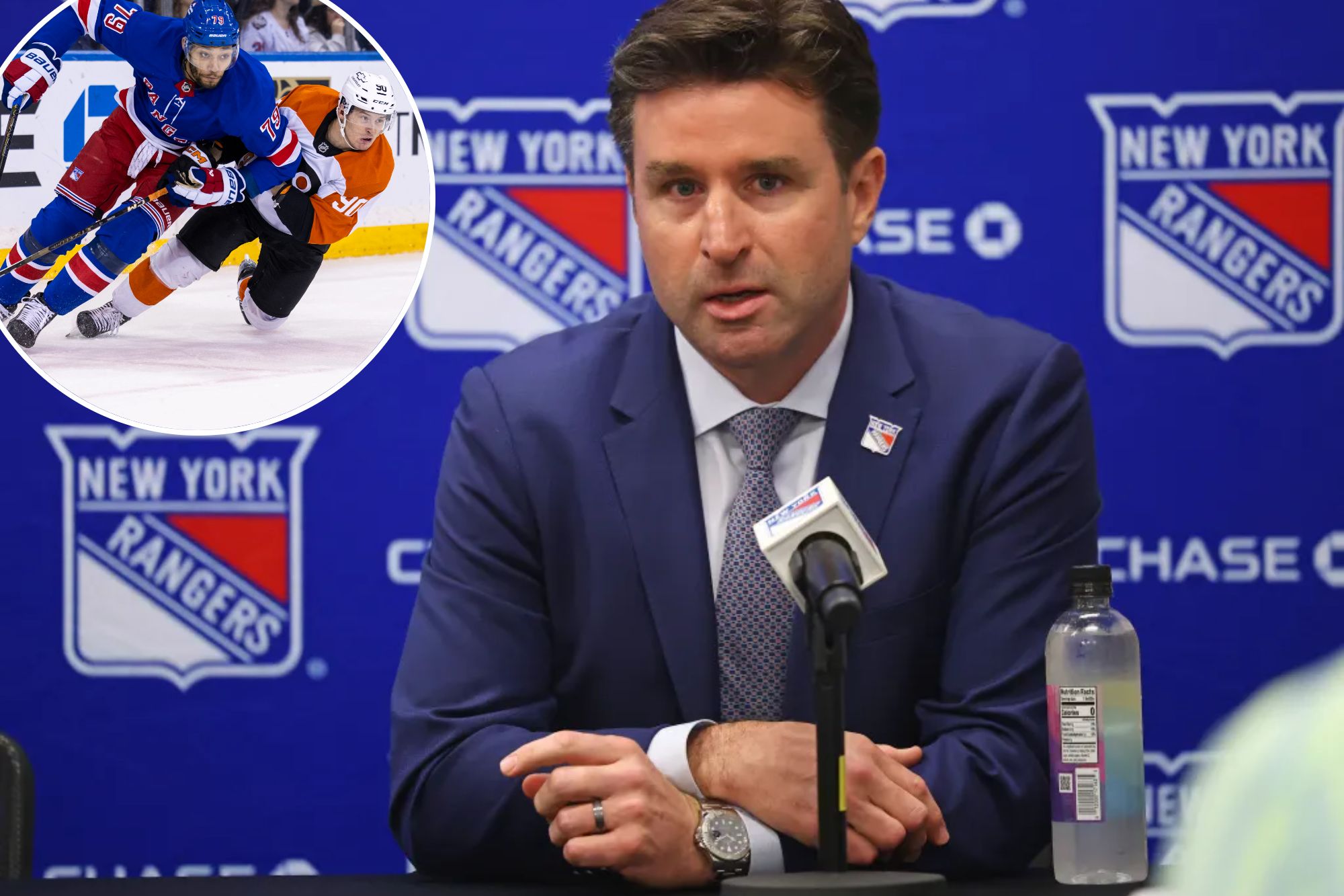 Rangers stand pat in quiet first night at NHL draft as K’Andre Miller uncertainty lingers