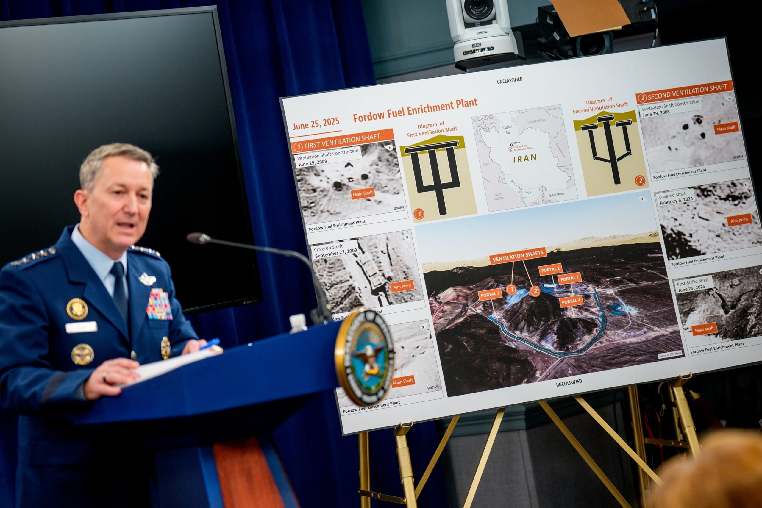 Secrets on Iran nuclear strike spill into open as Pentagon defends bombing