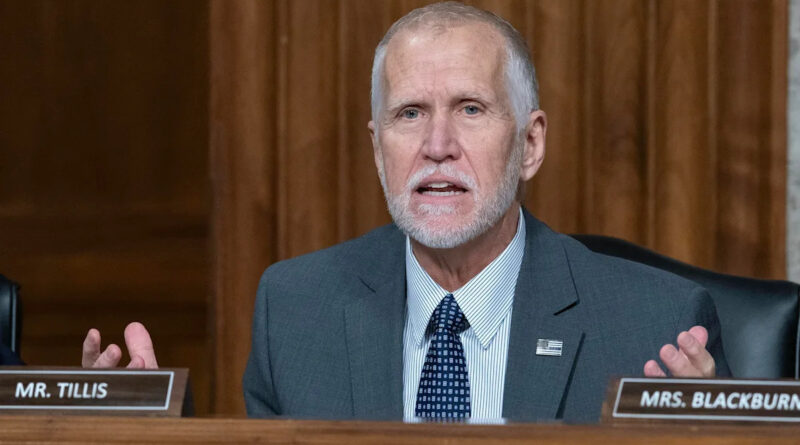 Thom Tillis says he will retire following Trump attacks