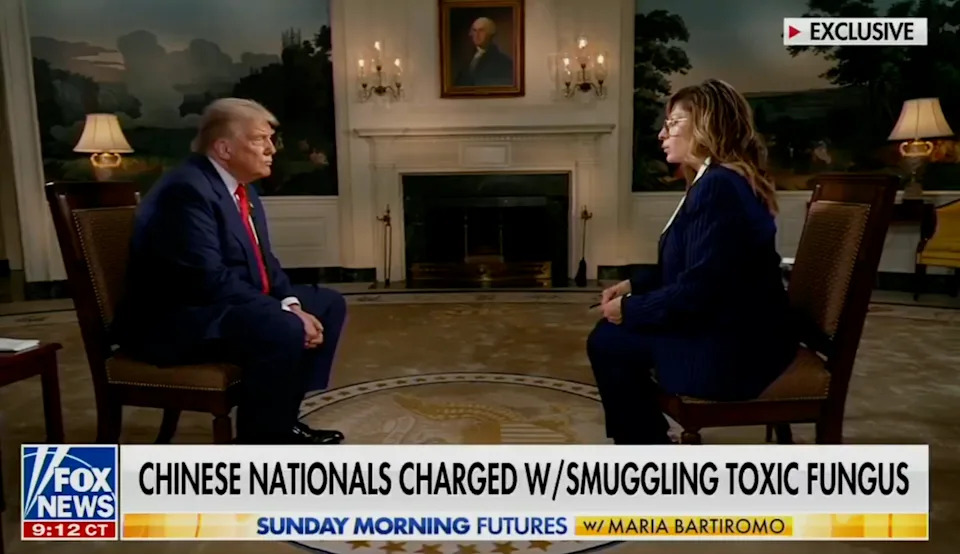 Trump leaves Maria Bartiromo speechless after suggesting US is hacking China: ‘You don’t think we do that?’