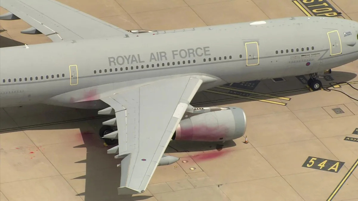 Two more arrests after break-in at RAF base