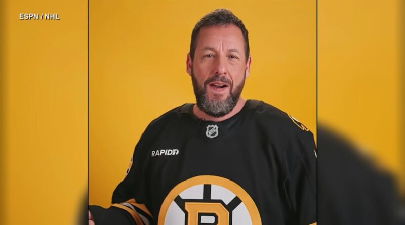 Video Adam Sandler attends NHL Draft in character as Happy Gilmore