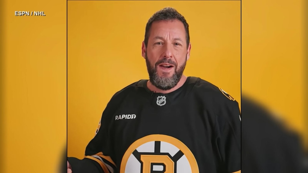 Video Adam Sandler attends NHL Draft in character as Happy Gilmore