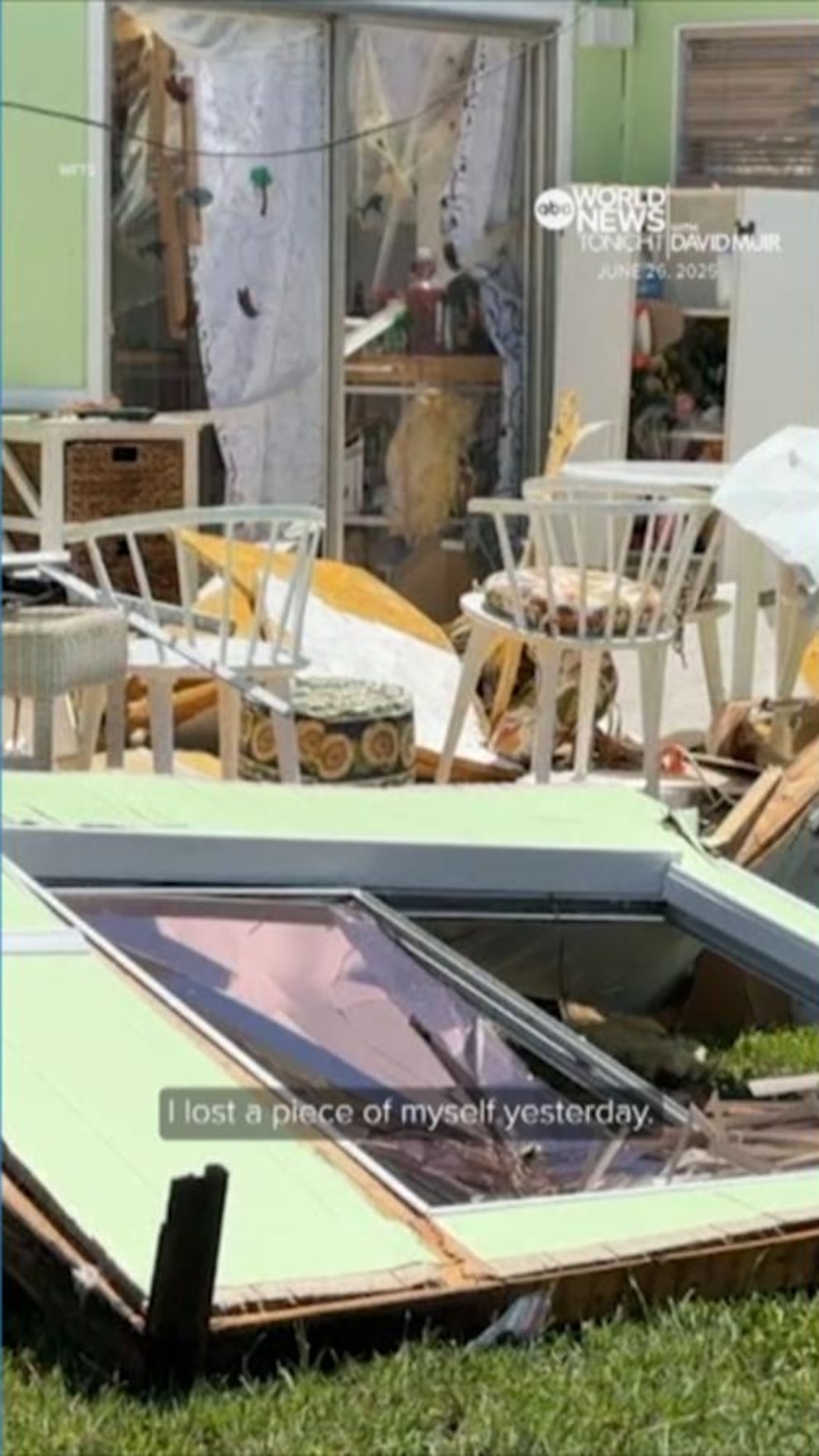 Video Florida woman speaks out after tornado lifts home off ground with her inside