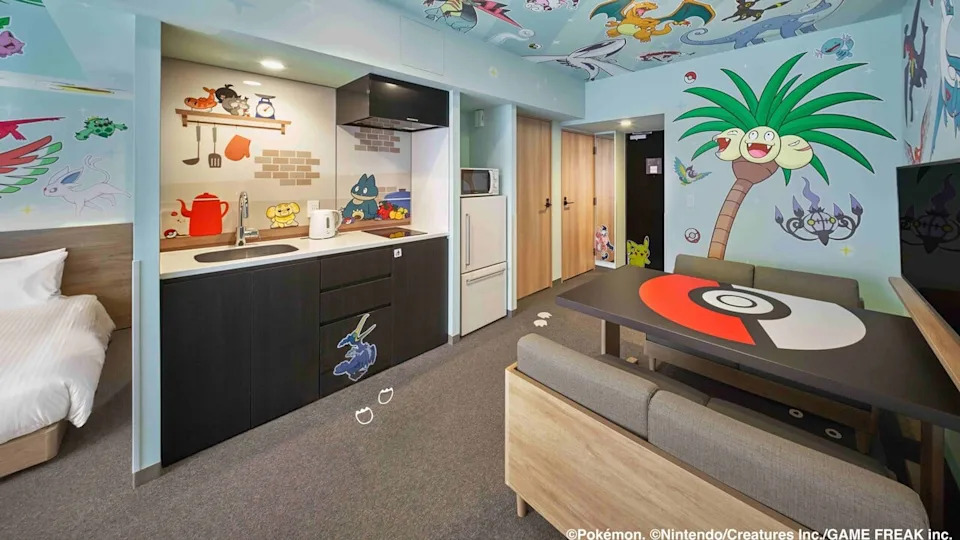 You Can Now Sleep With Snorlax in These Over-the-Top Pokémon Suites