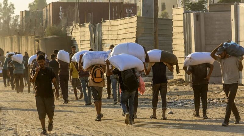 16 Gazans shot dead while waiting for aid, say Palestinian medics