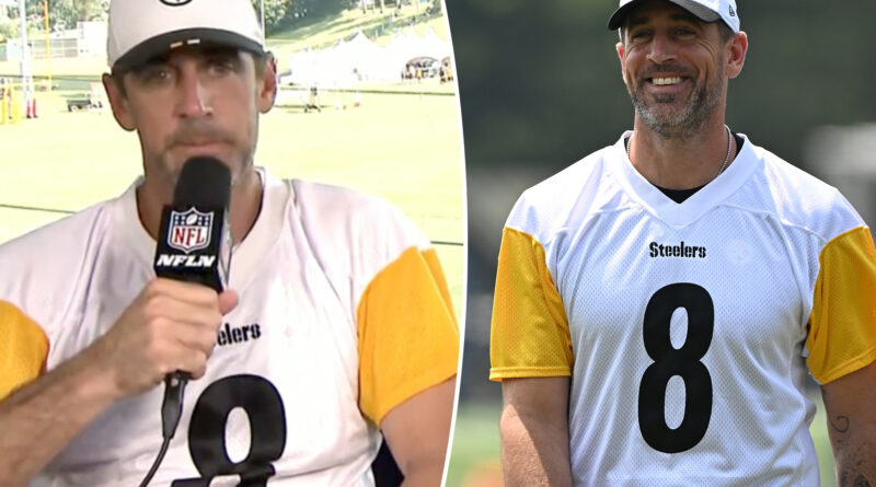 Aaron Rodgers gushes over his ‘incredible’ new wife after secret wedding