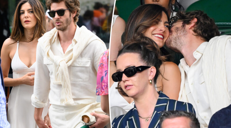 Andrew Garfield and Monica Barbaro debut relationship with PDA-packed date at Wimbledon