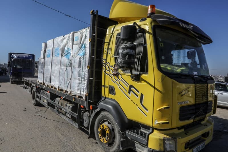 Another 260 aid trucks have entered Gaza, Israel reports