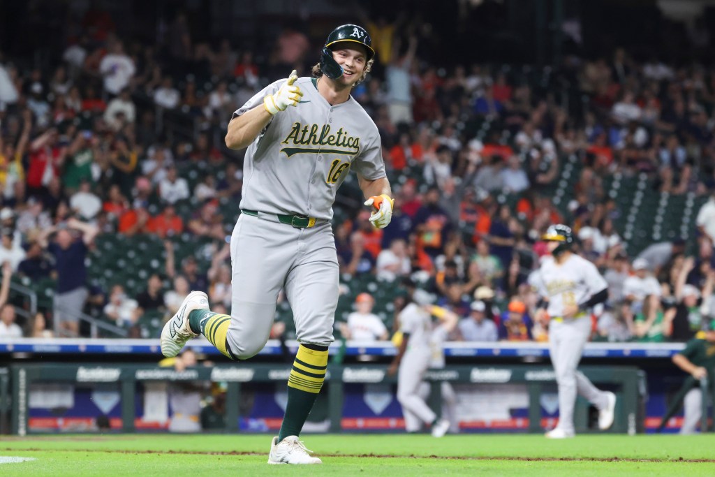 A’s rookie Nick Kurtz ties MLB record with four-homer game