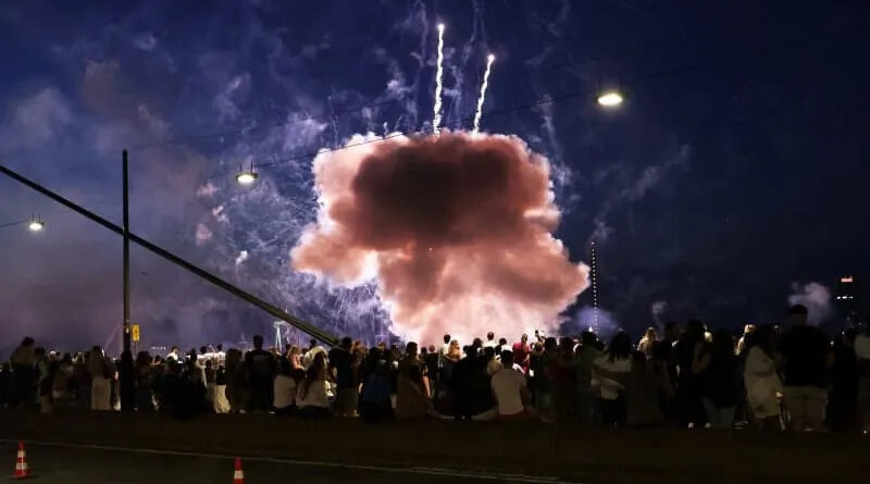 At least 19 injured as firework misfires at German fair