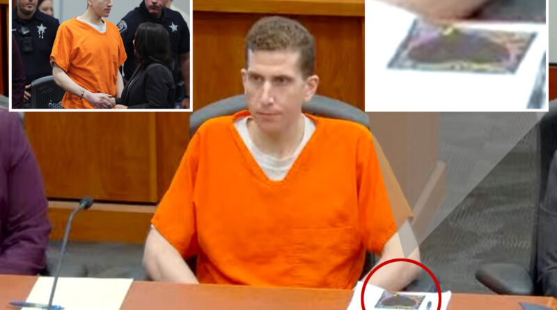 Bryan Kohberger gave eerie heart picture to his lawyer after sentencing hearing