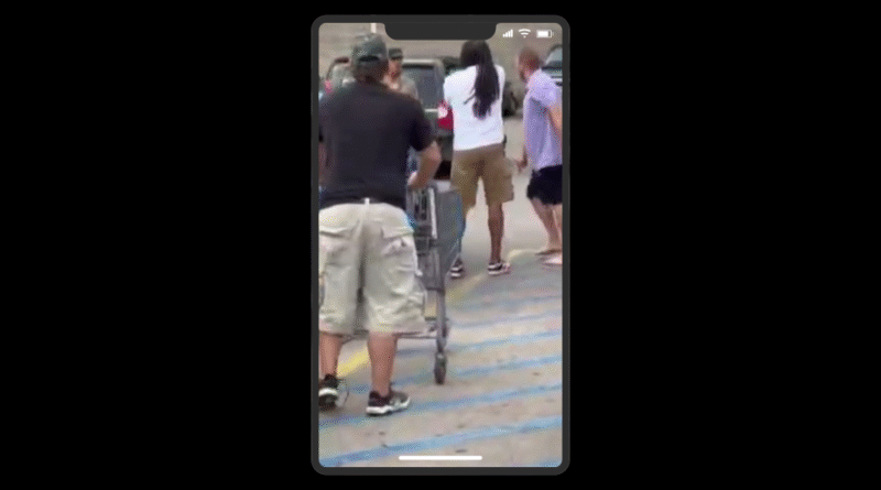Bystanders confront man after 11 injured in Walmart stabbing