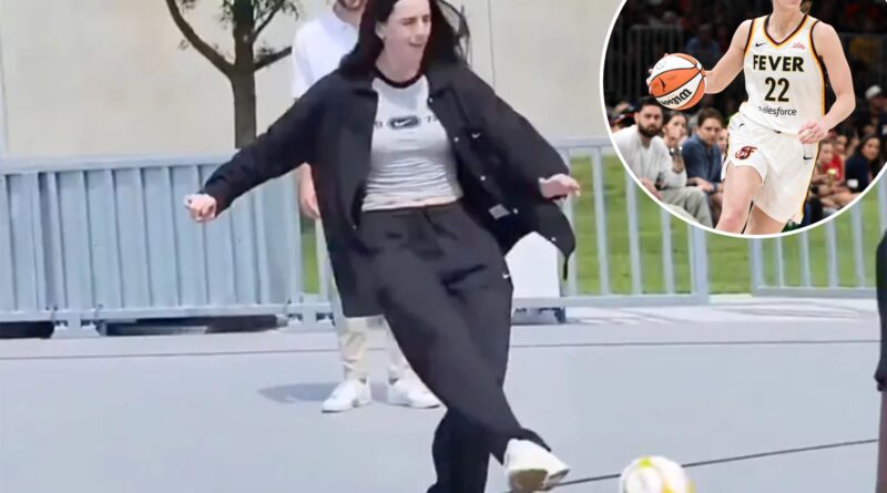 Caitlin Clark soccer video adds to injury confusion among Fever fans