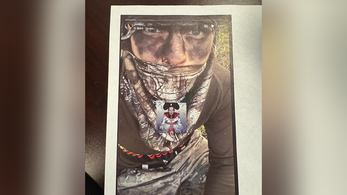 Chilling image shows Idaho firefighter ambush suspect in war paint before deadly attack