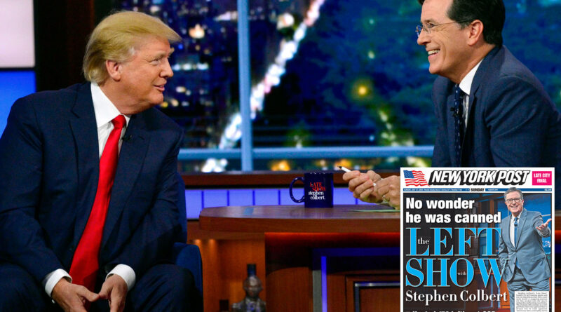 Comedians hit back at liberal critics, claim ‘Late Show’ cancellation will lead to even more Trump jokes