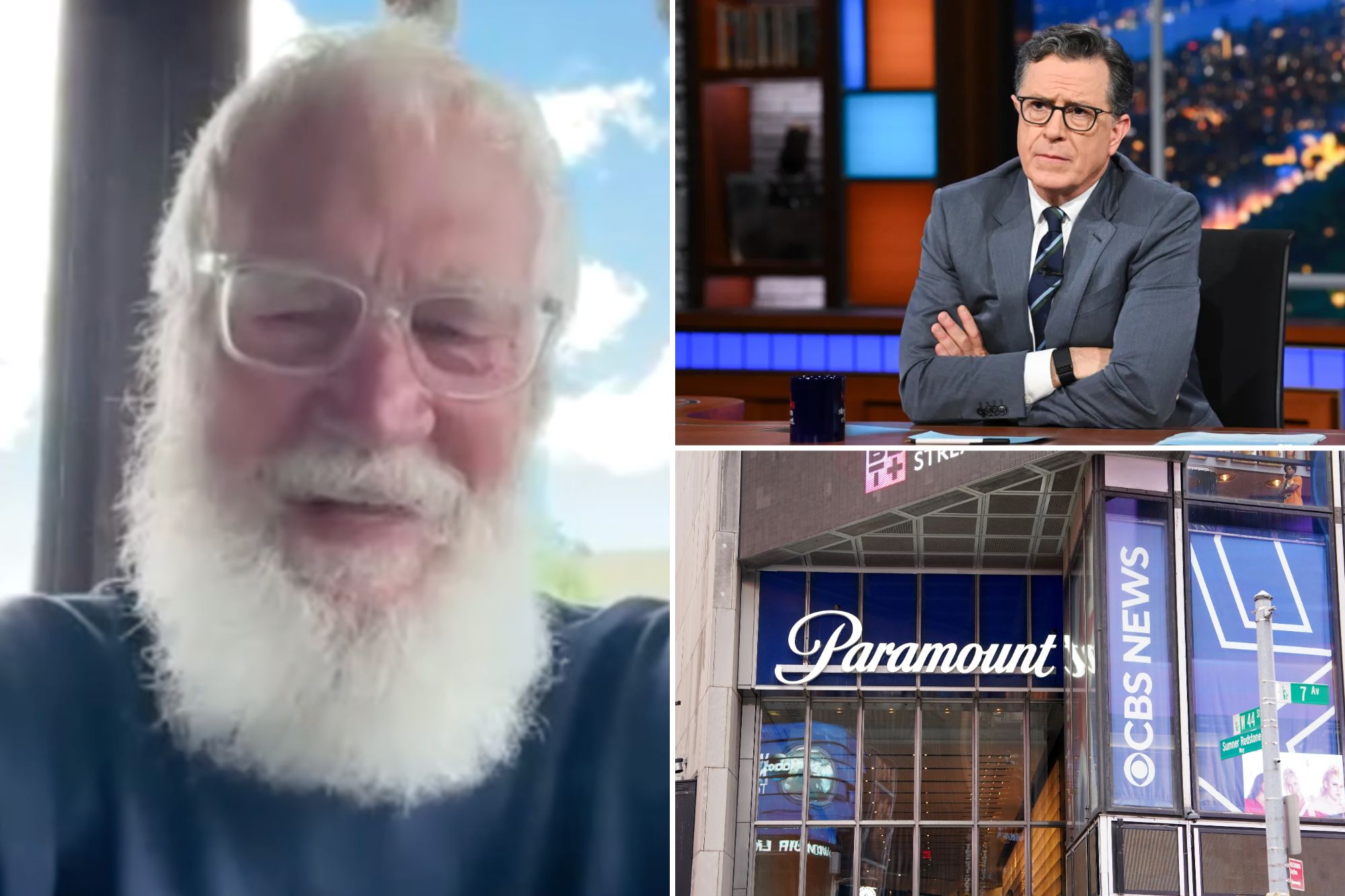 David Letterman hurls fiery rant at ‘gutless’ CBS over Stephen Colbert’s ‘Late Show’ cancellation