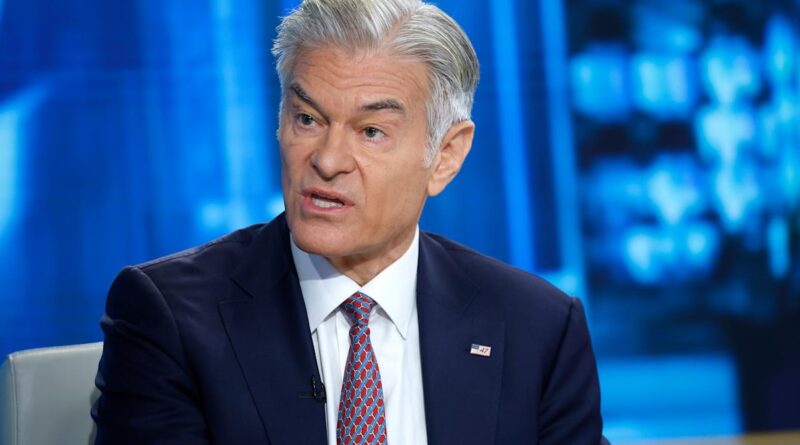 Dr. Oz on the future of US healthcare: ‘There is a new sheriff in town’