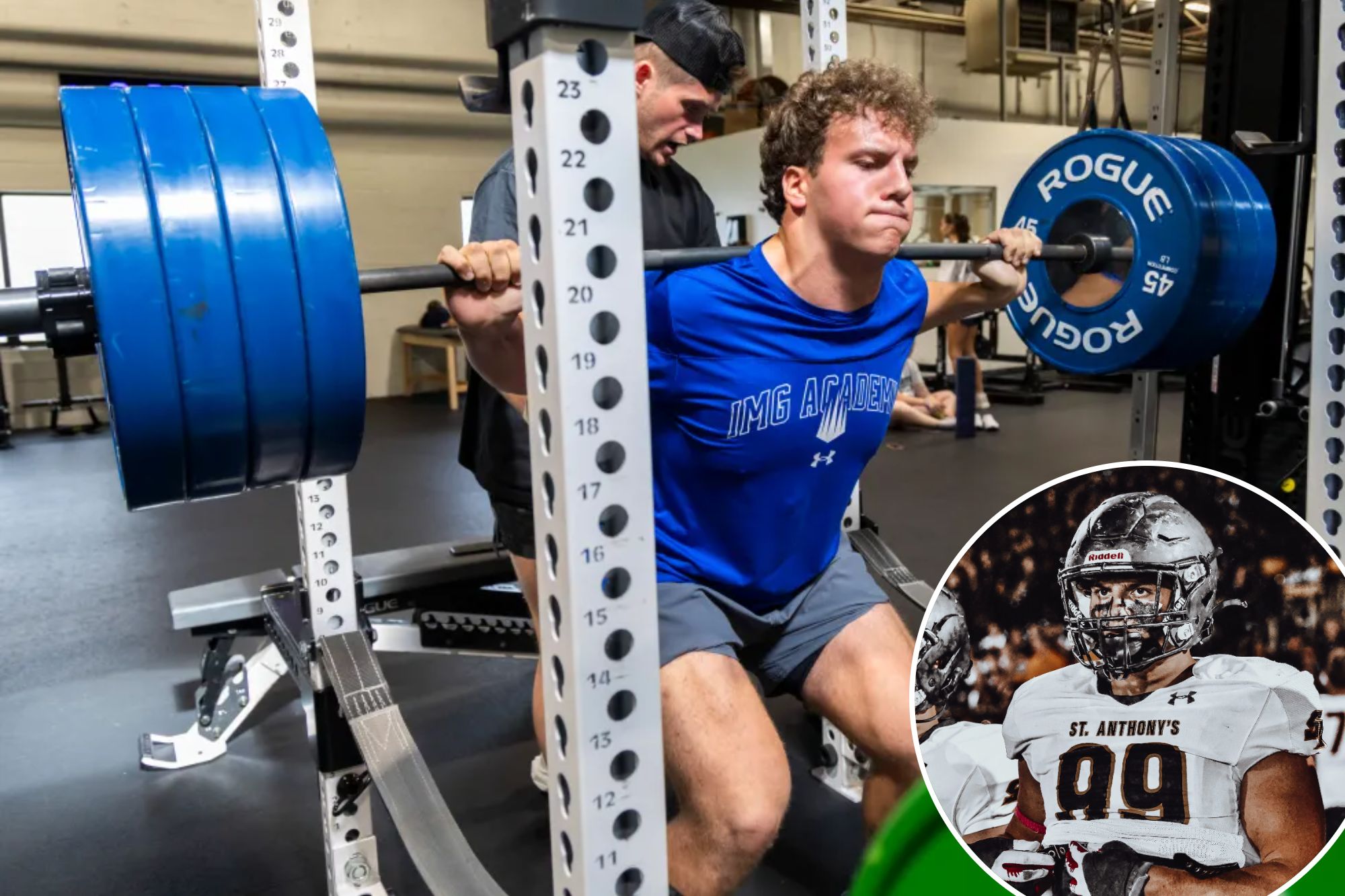 East Northport’s Preston Carey excited to play for Georgia with eyes on NFL future