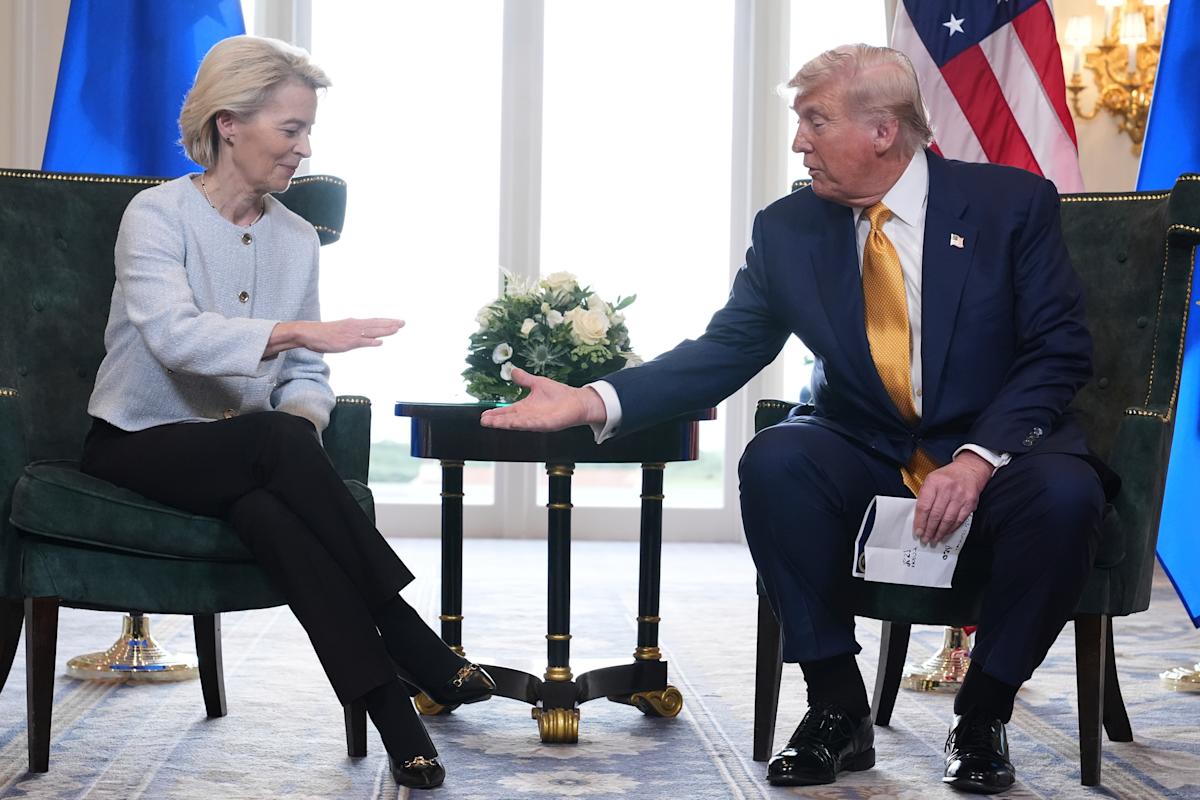 European Union assumes its faces 15% tariffs in the US from Friday. But a key text still isn’t ready