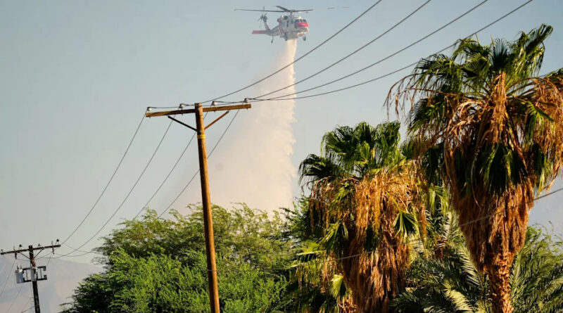 Evacuation orders lifted for Shady Fire in Coachella as crews work to mop up blaze