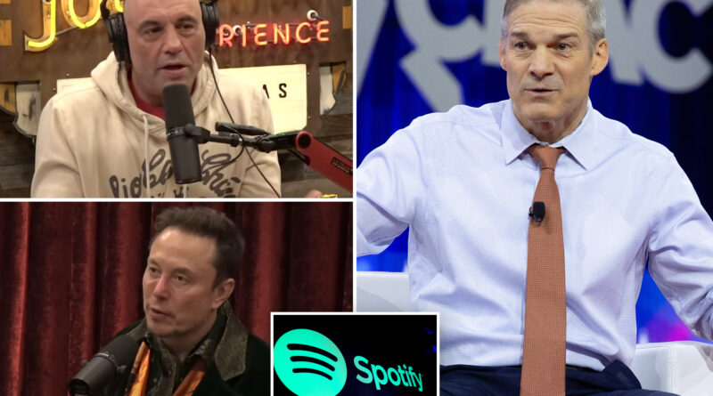 Exclusive | House probes Spotify over censorship after Joe Rogan, Steve Bannon ‘disinformation’ controversies